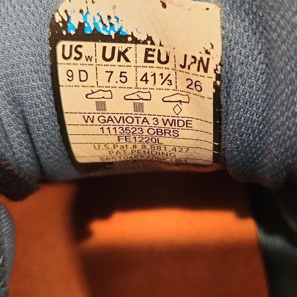 Hoka One One Gaviota 3 Wide  Shoes 9D - Picture 11 of 11